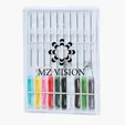 Plastic Sewing Kit with Pre-Threaded Needles