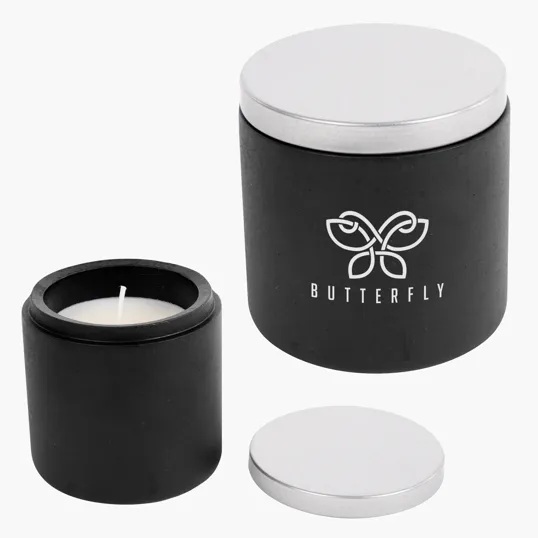 Cali Clay Cement Candle with Vanilla Soy Wax — view 7
