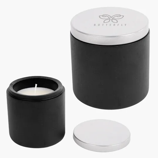 Cali Clay Cement Candle with Vanilla Soy Wax