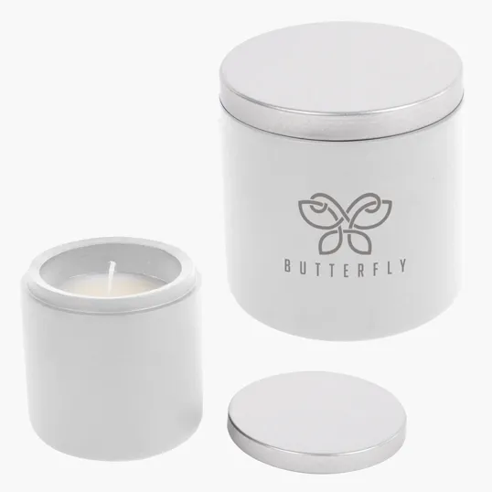 Cali Clay Cement Candle with Vanilla Soy Wax — view 11