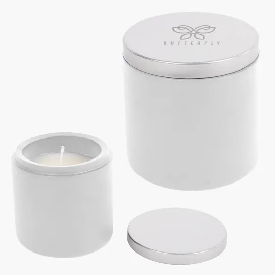 Cali Clay Cement Candle with Vanilla Soy Wax — view 5