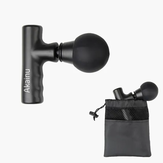 Handheld Massage Gun with rPET Pouch