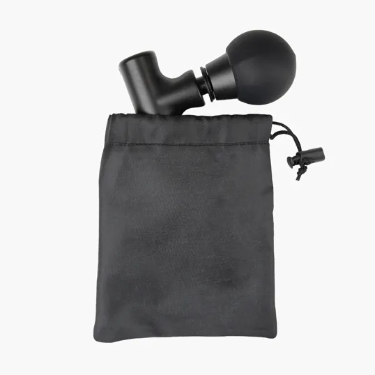 Handheld Massage Gun with rPET Pouch — view 4