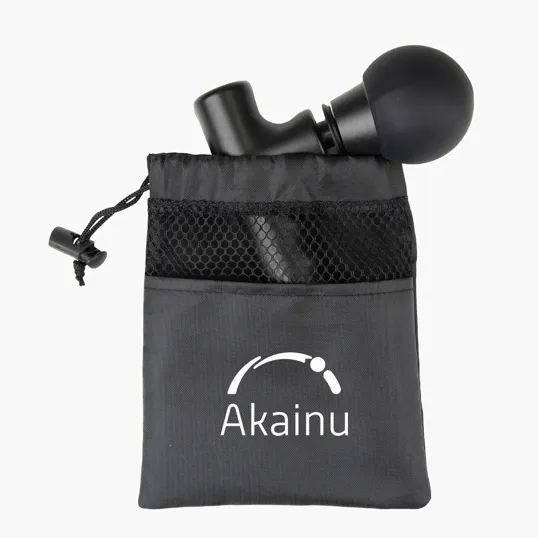 Handheld Massage Gun with rPET Pouch — view 3