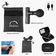 Handheld Massage Gun with rPET Pouch — view 5