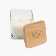 Mini Candle With Bamboo Lid