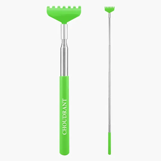 Extendable Back Scratcher with Stainless Steel Head — view 4