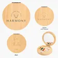 Bamboo Sewing Kit with Mirror — view 2