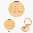 Bamboo Sewing Kit with Mirror — view 3