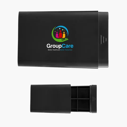 RABS Pill Case with 3 Compartments