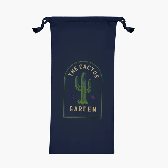 Polyester Drawstring Pouch — view 4