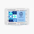 Portable First Aid Kit with Plastic Travel Case