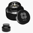 Mini Glass Candle with Soy Wax — view 2