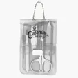 Vinyl Manicure Set with Scissors, Clipper, File, Tweezers — view 2