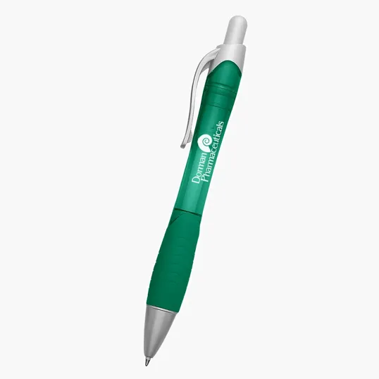 Rio Ballpoint Pen with Contoured Rubber Grip — view 5