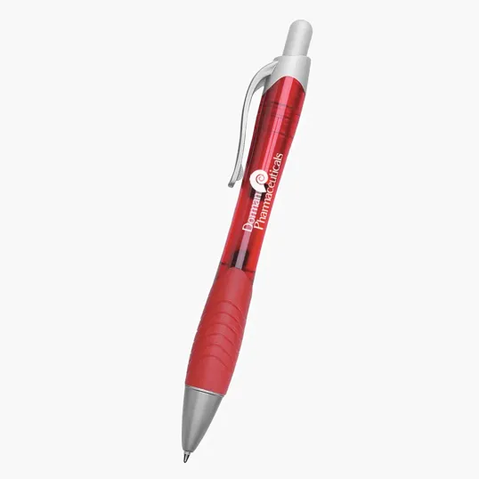 Rio Ballpoint Pen with Contoured Rubber Grip — view 8