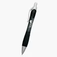 Rio Ballpoint Pen with Contoured Rubber Grip — view 3