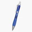 Rio Ballpoint Pen with Contoured Rubber Grip — view 4
