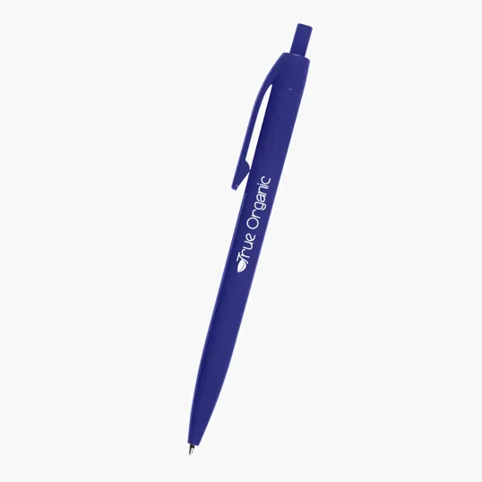 Glossy Plunger Action Ballpoint Pen — view 2