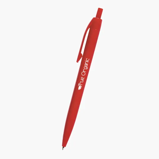 Glossy Plunger Action Ballpoint Pen — view 5