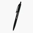 Glossy Plunger Action Ballpoint Pen