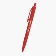 Glossy Plunger Action Ballpoint Pen — view 5