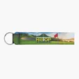 Neoprene Wristband With Key Ring — view 3
