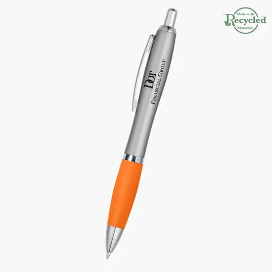 Satin Pen with Recycled ABS Barrel — view 2