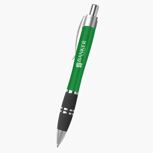 Tri-Band Plunger Action Ballpoint Pen — view 4