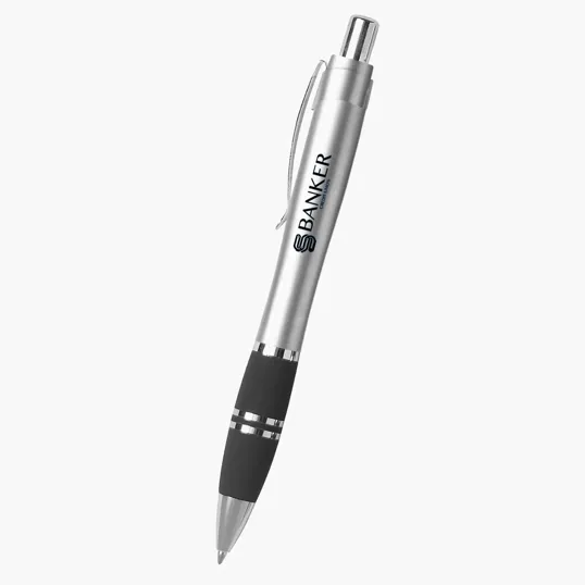 Tri-Band Plunger Action Ballpoint Pen — view 6