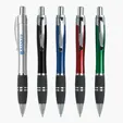 Tri-Band Plunger Action Ballpoint Pen