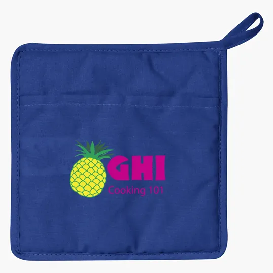 Quilted Cotton Canvas Pot Holder — view 4