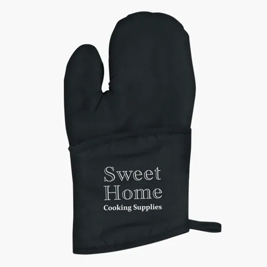 Quilted Cotton Canvas Oven Mitt — view 3