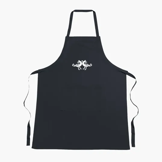 100% Cotton Apron with Large Front Pocket — view 3
