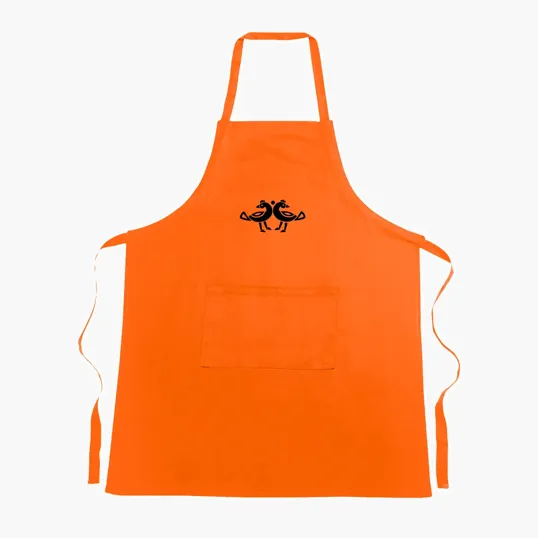 100% Cotton Apron with Large Front Pocket — view 4