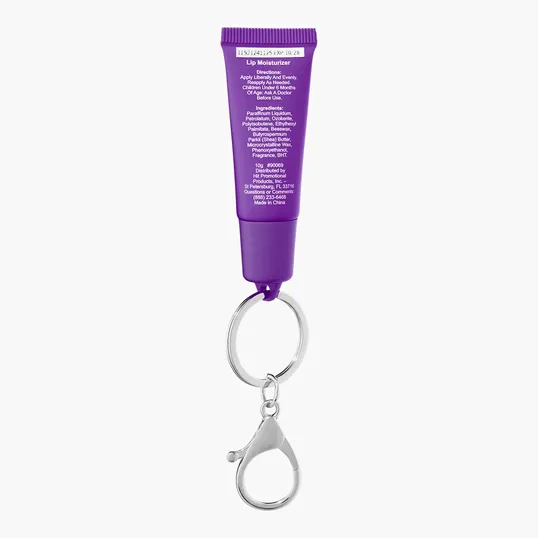 Squeeze Tube Lip Moisturizer with Key Ring — view 10