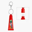 Squeeze Tube Lip Moisturizer with Key Ring — view 7