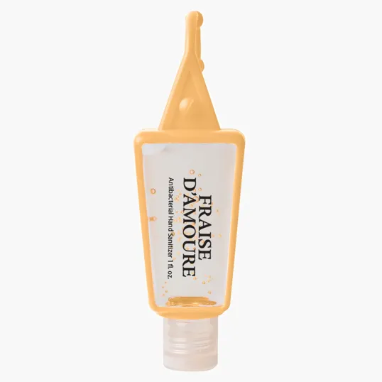1 Oz. Hand Sanitizer in Silicone Holder