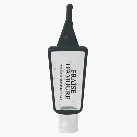 1 Oz. Hand Sanitizer in Silicone Holder — view 3