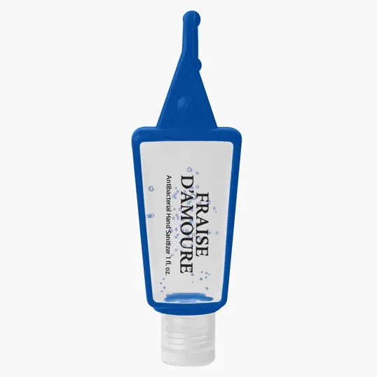 1 Oz. Hand Sanitizer in Silicone Holder — view 4