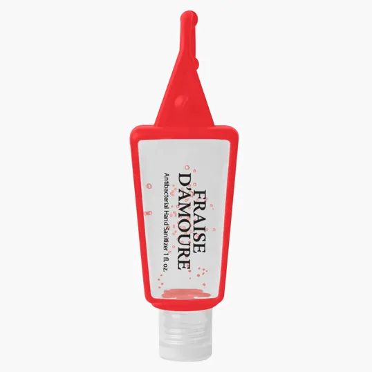 1 Oz. Hand Sanitizer in Silicone Holder — view 6
