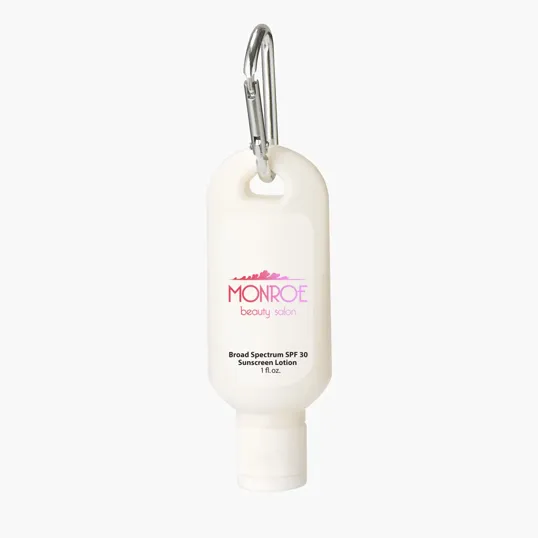 SPF 30 Sunscreen with Carabiner, 1 oz.