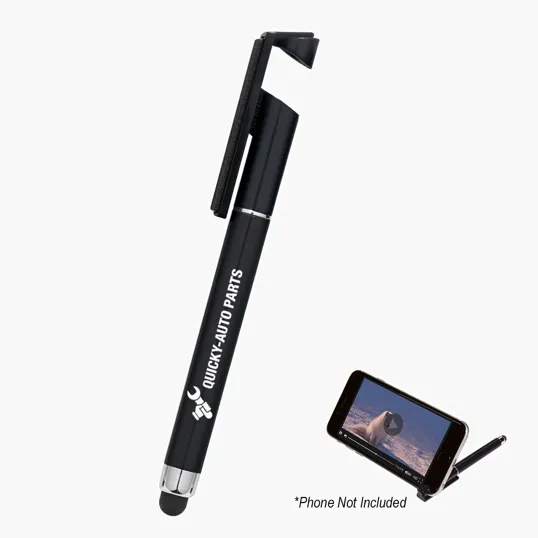 Stylus Pen with Phone Stand and Screen Cleaner — view 2