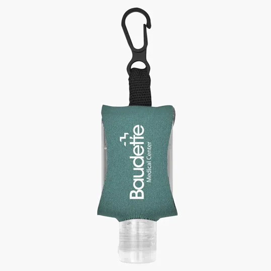 Hand Sanitizer with EVA Case and Clip, 0.5 oz — view 2