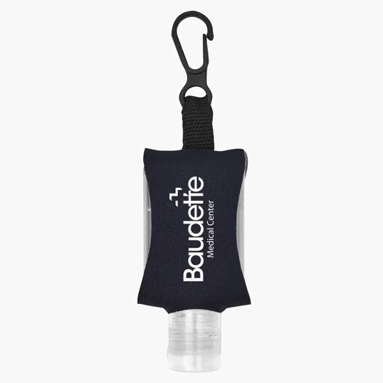 Hand Sanitizer with EVA Case and Clip, 0.5 oz — view 4