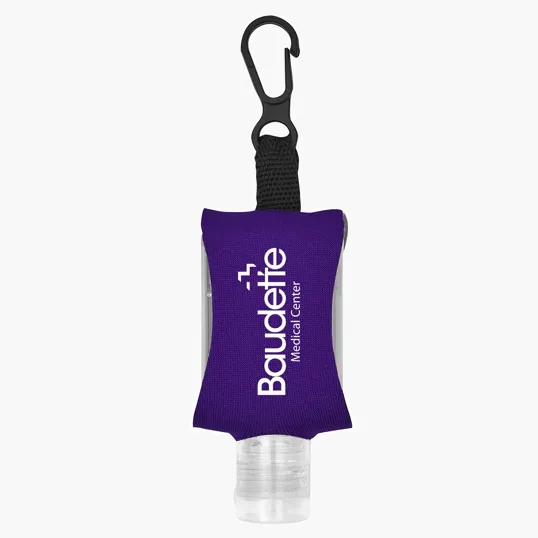 Hand Sanitizer with EVA Case and Clip, 0.5 oz — view 6