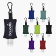 Hand Sanitizer with EVA Case and Clip, 0.5 oz