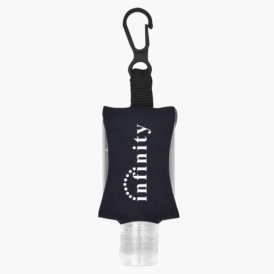 1 Oz. Hand Sanitizer with EVA Case and Clip — view 4