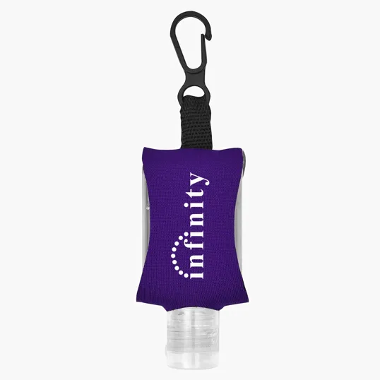 1 Oz. Hand Sanitizer with EVA Case and Clip — view 6