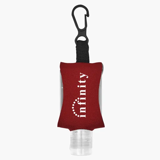 1 Oz. Hand Sanitizer with EVA Case and Clip — view 7